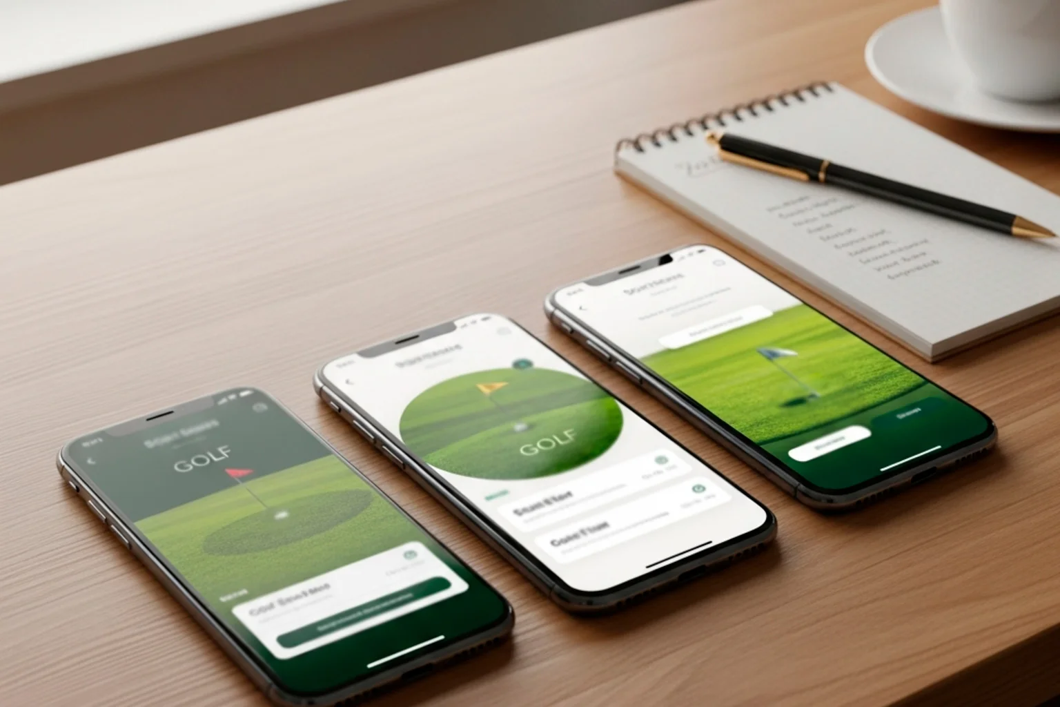 Mehrere Smartphones zeigen verschiedene Wettquoten nebeneinander
